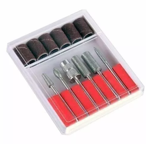 Kit de Brocas para Manicure e Unhas em Gel
